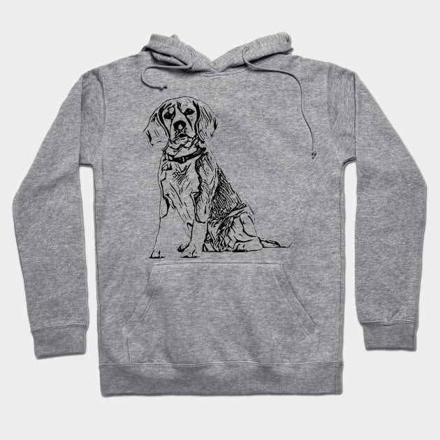 Beagle Hoodie by Nimmersatt